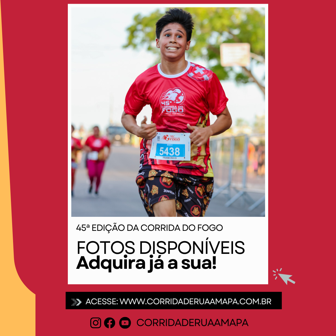 45 CORRIDA DO FOGO 2023 CORRIDA DE RUA AMAPÁ