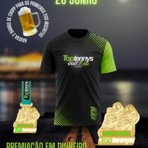Top Tennys Night Run 2025 Macapá corrida noturna