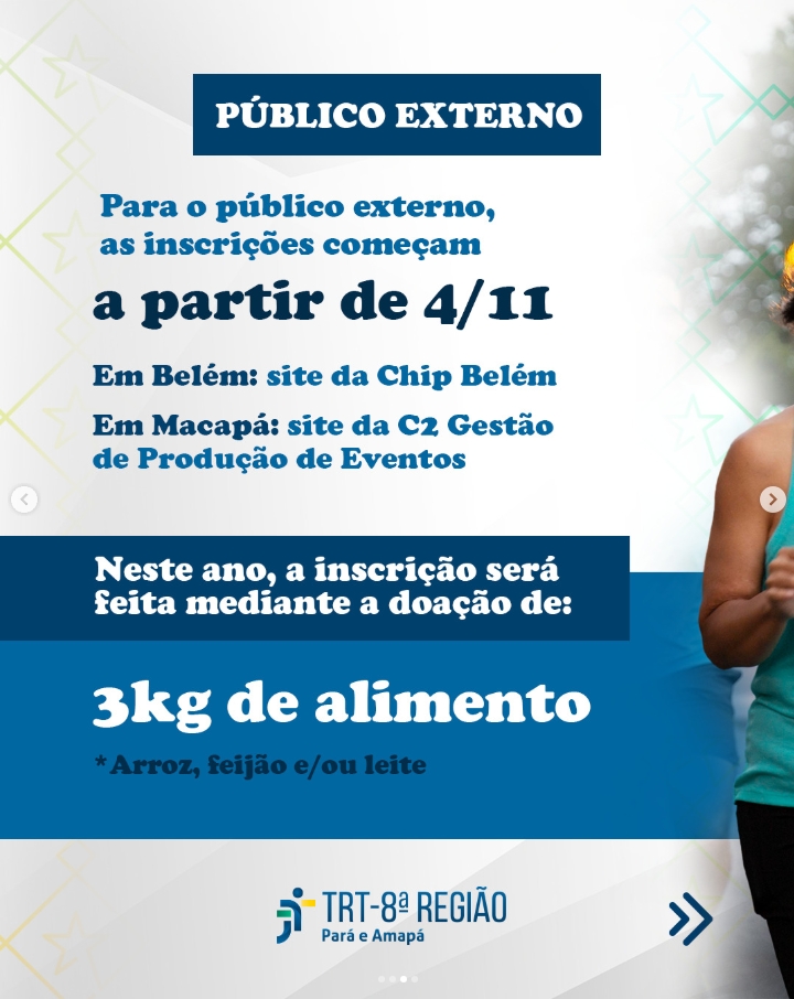 2ª Corrida e Caminhada da Justiça do Trabalho do Pará e Amapá
