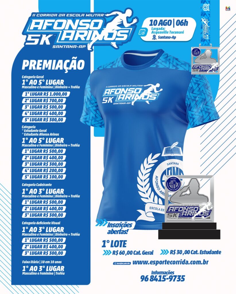 2ª CORRIDA DA ESCOLA MILITAR AFONSO ARINOS
