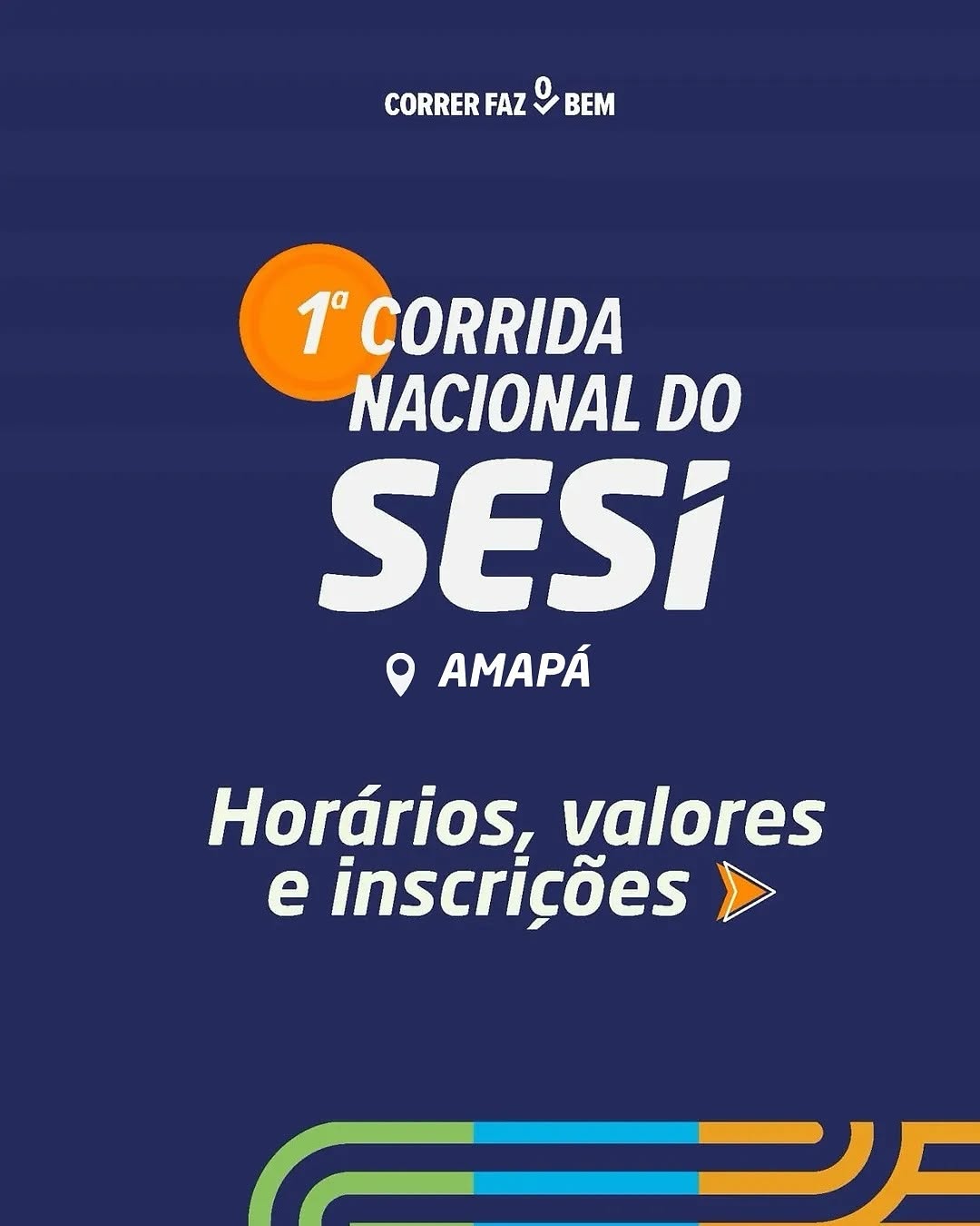 1ª Corrida Nacional do SESI em Macapá