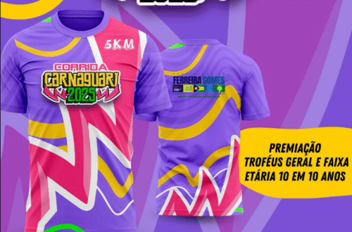 I Corrida do Carnaguari em Ferreira Gomes com mais de 1000 atletas Atletas participando da corrida de rua em Ferreira Gomes Amapá Largada da I Corrida do Carnaguari 2025